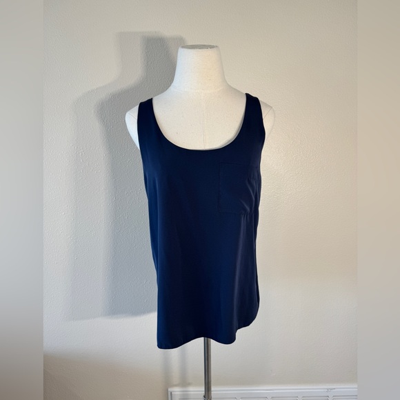 NWOT ASOS Women’s Tank Top, Navy/Orange, SIZE: 4 - Picture 2 of 12